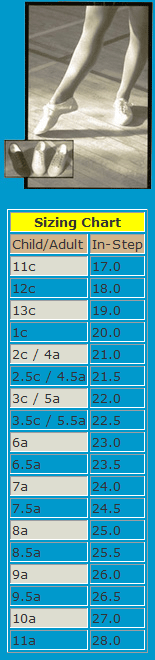 Cougar Shoes Size Chart